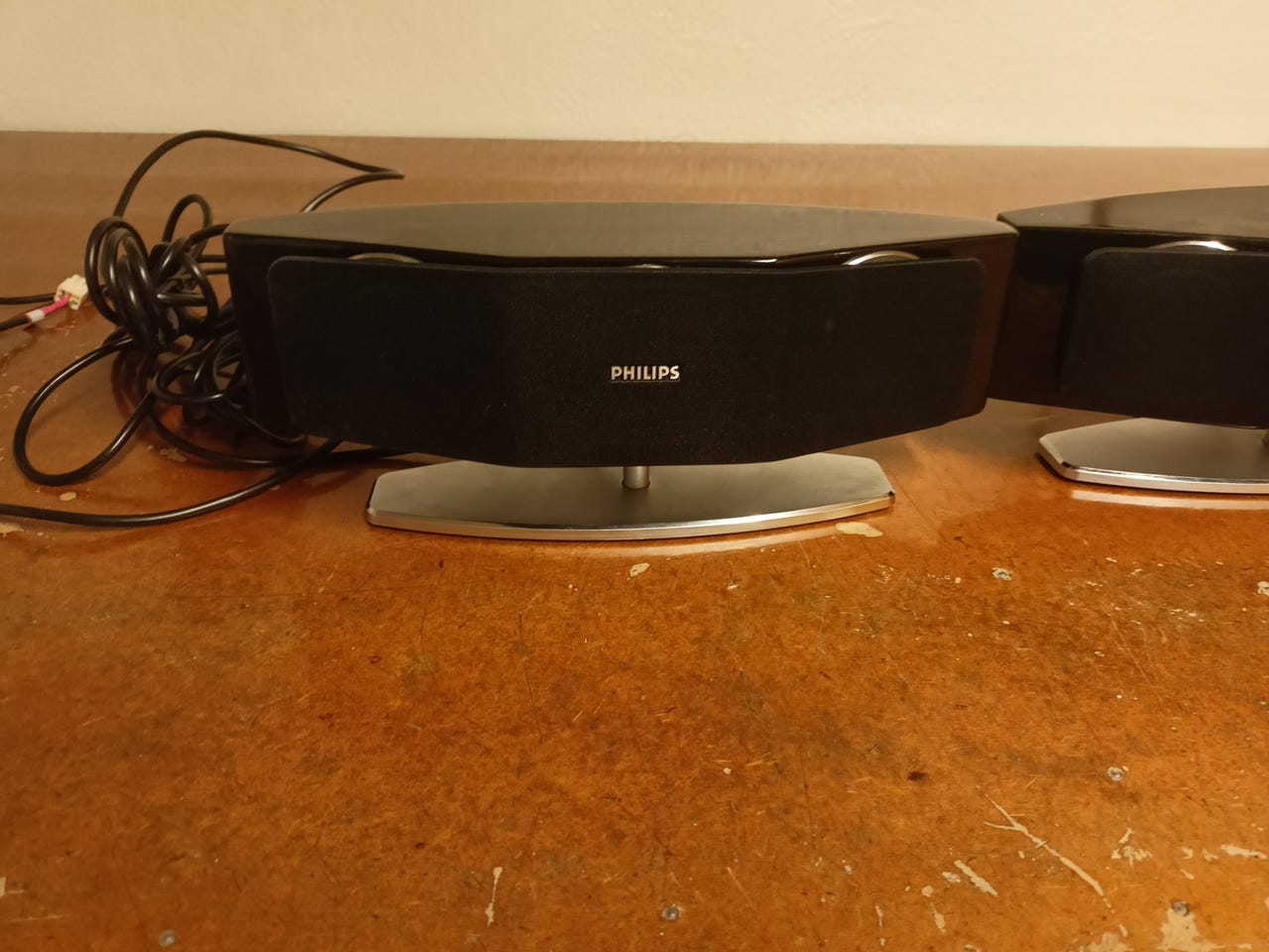 Philips høyttalere svart