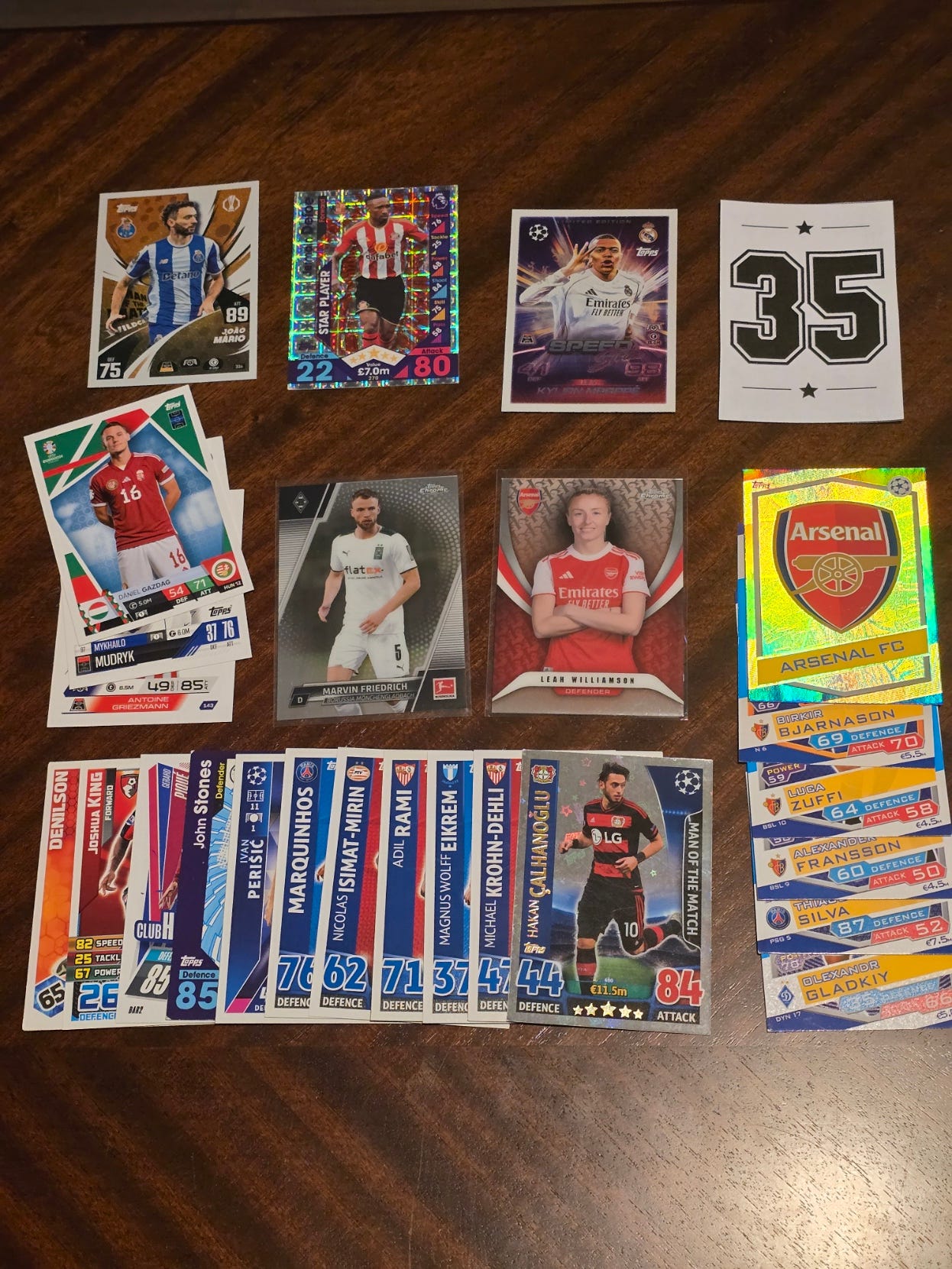Topps Fotballkort pakke 35