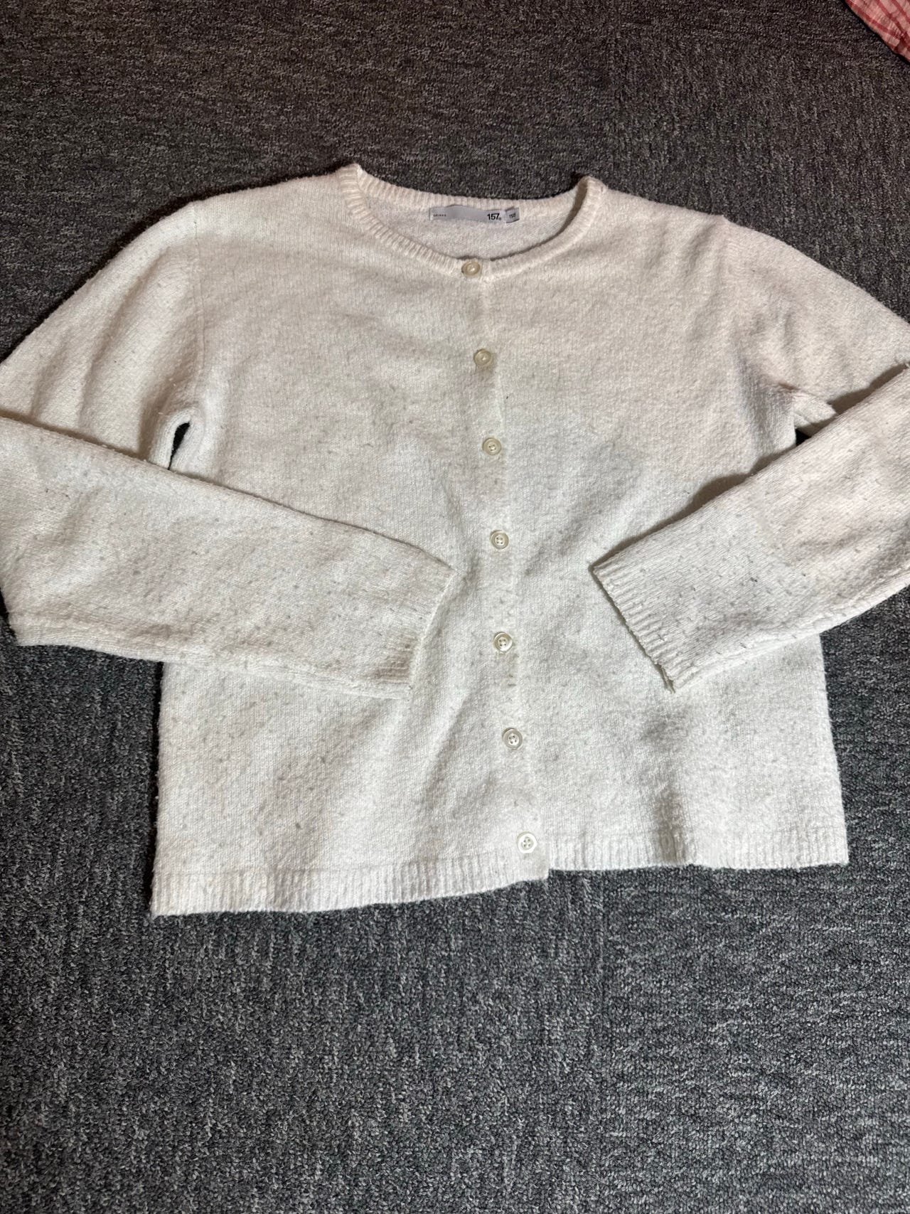 Lager 157 cardigan XXS hvit ull