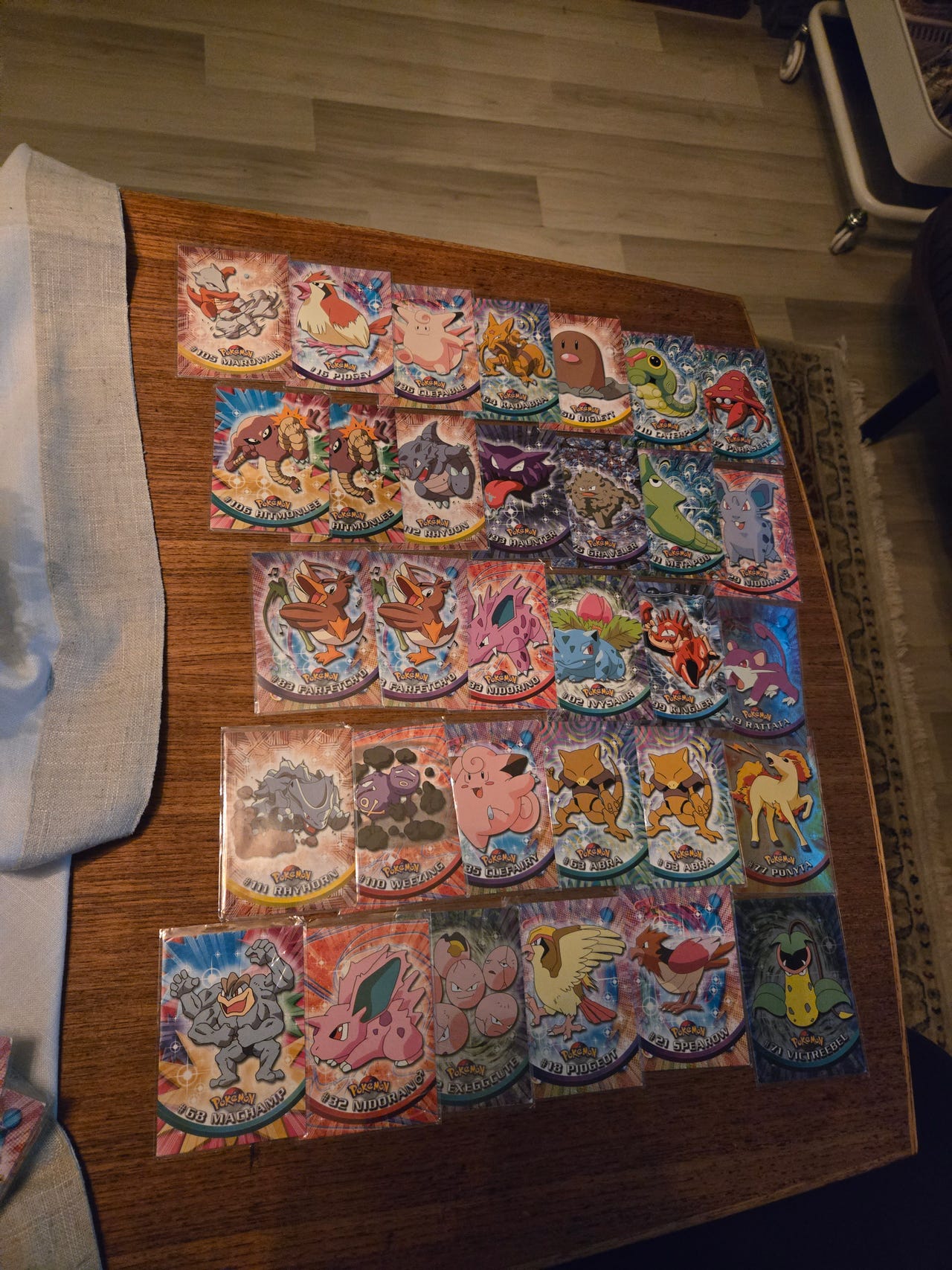 Pokemon topps kort