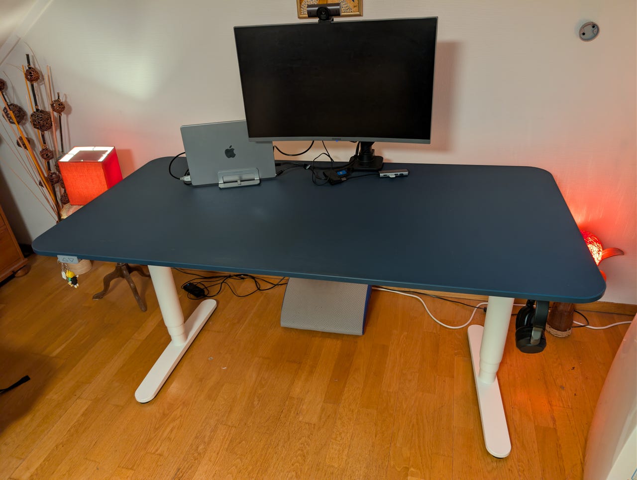 IKEA BEKANT elektrisk hev/senk skrivebord 160 x 80 cm