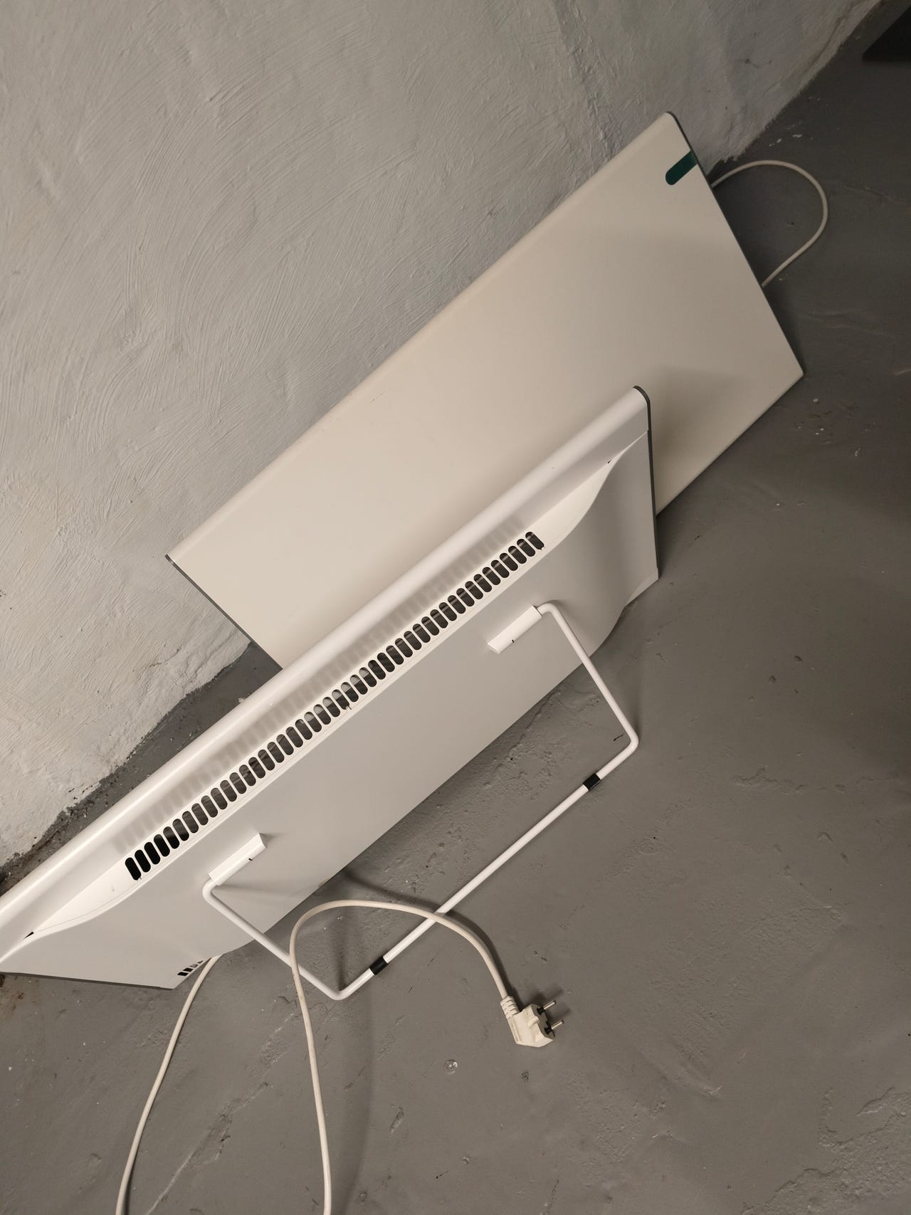 2 stk Adax NP208 KDT panelovn 800W hvit