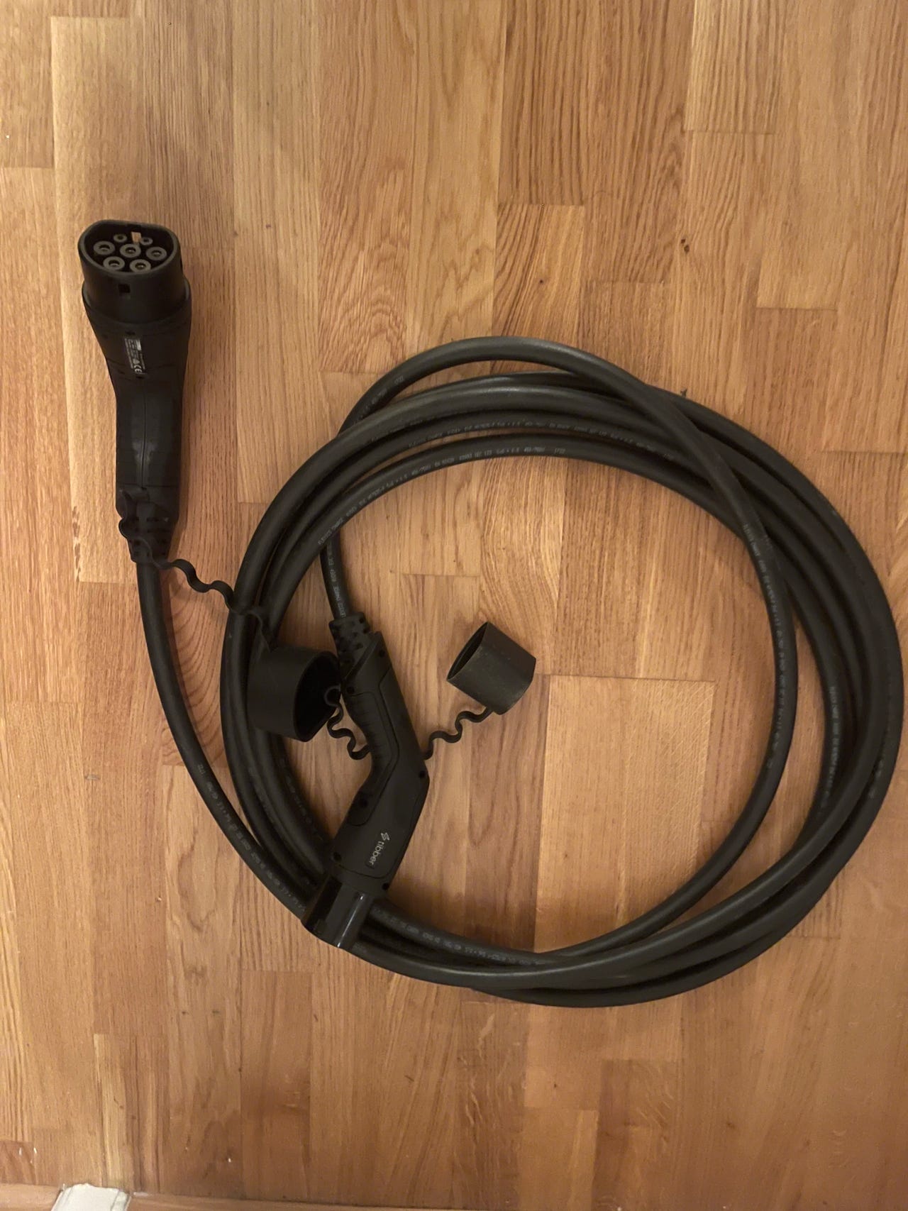 Tibber ladekabel elbil 32A Type 2