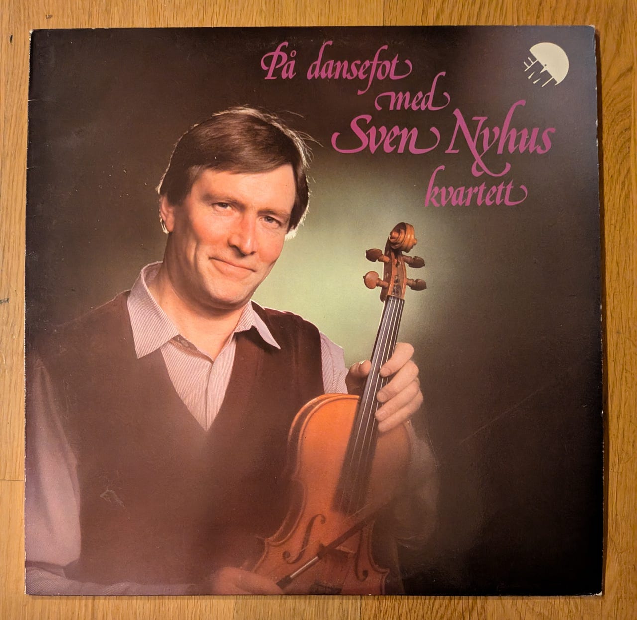 Sven Nyhus kvartett – På dansefot med Sven Nyhus kvartett LP plate