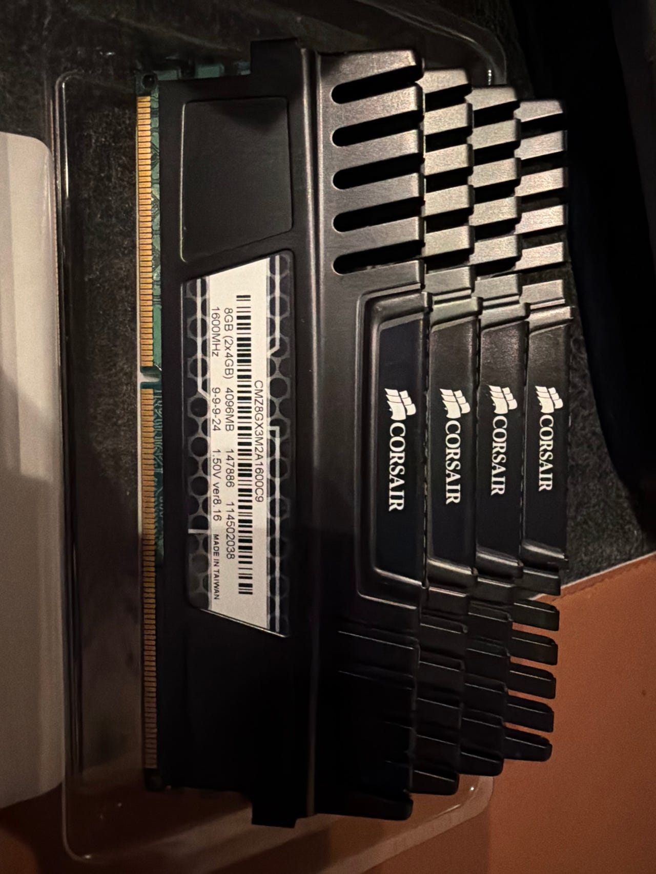 Corsair Vengeance RAM 16GB DDR3-1600MHz til stasjonær PC