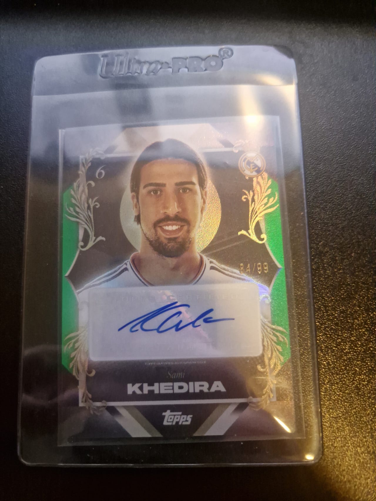 Topps Khedira 99/ signert fotballkort
