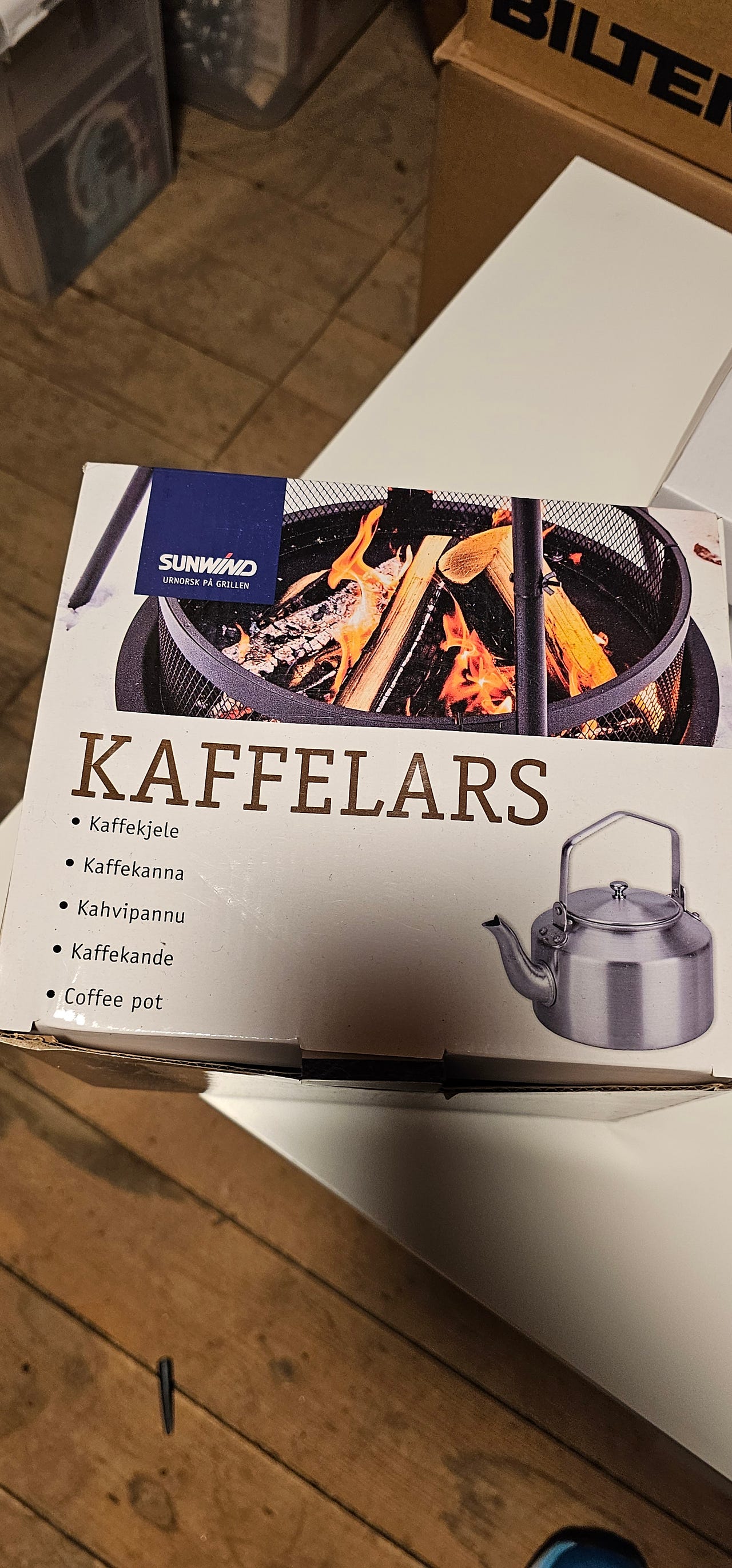 Sunwind Kaffelars kaffekjele 2 liter i stål