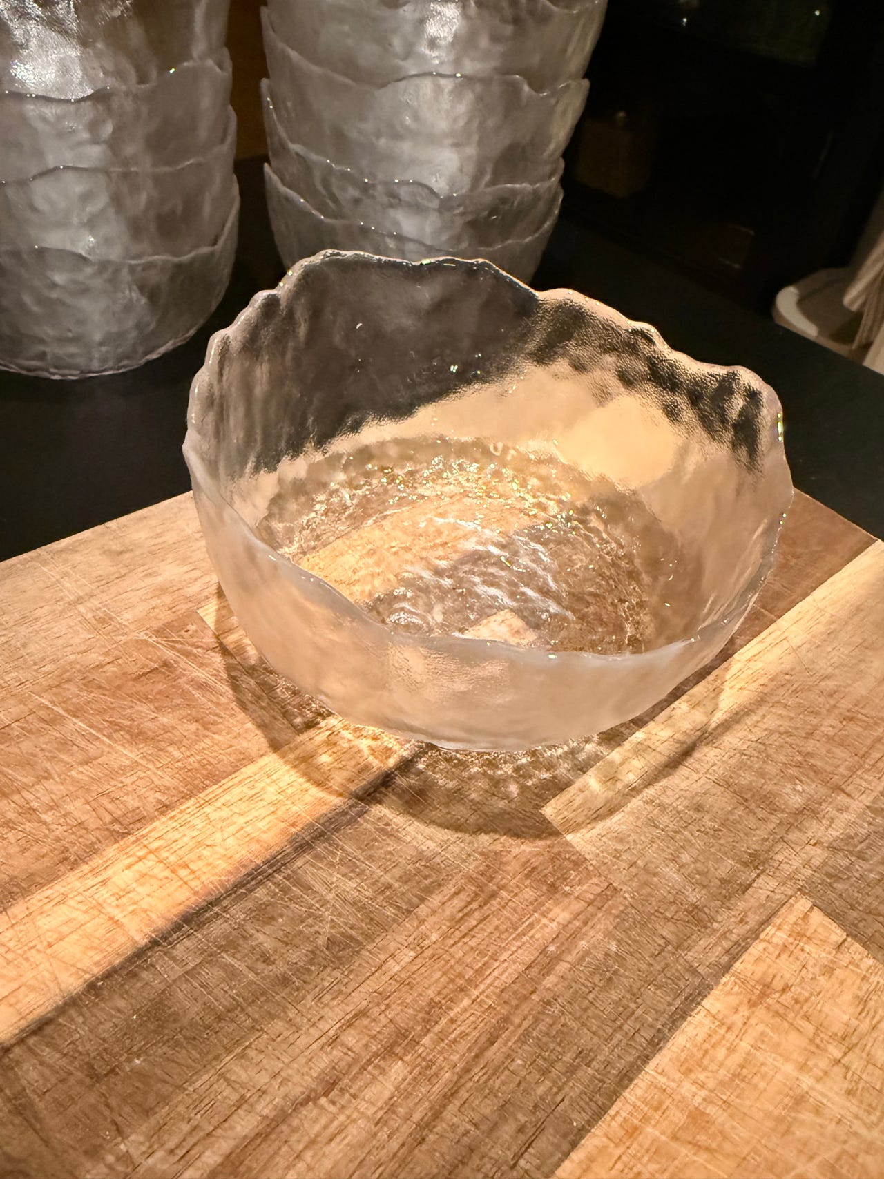 10stk nydelige glasskåler