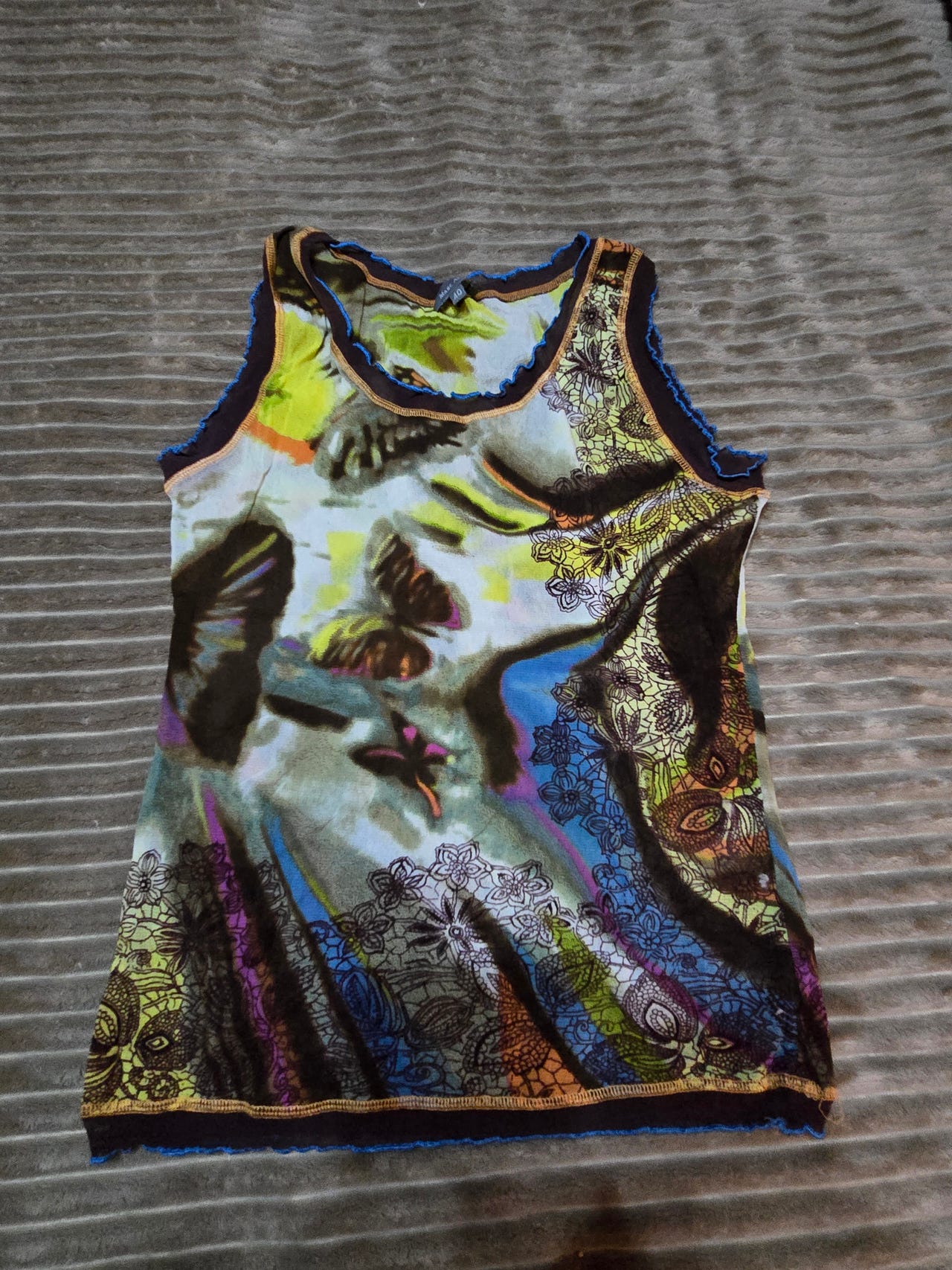 Marc Cain tanktopp. Str. 40. Mye stretch!