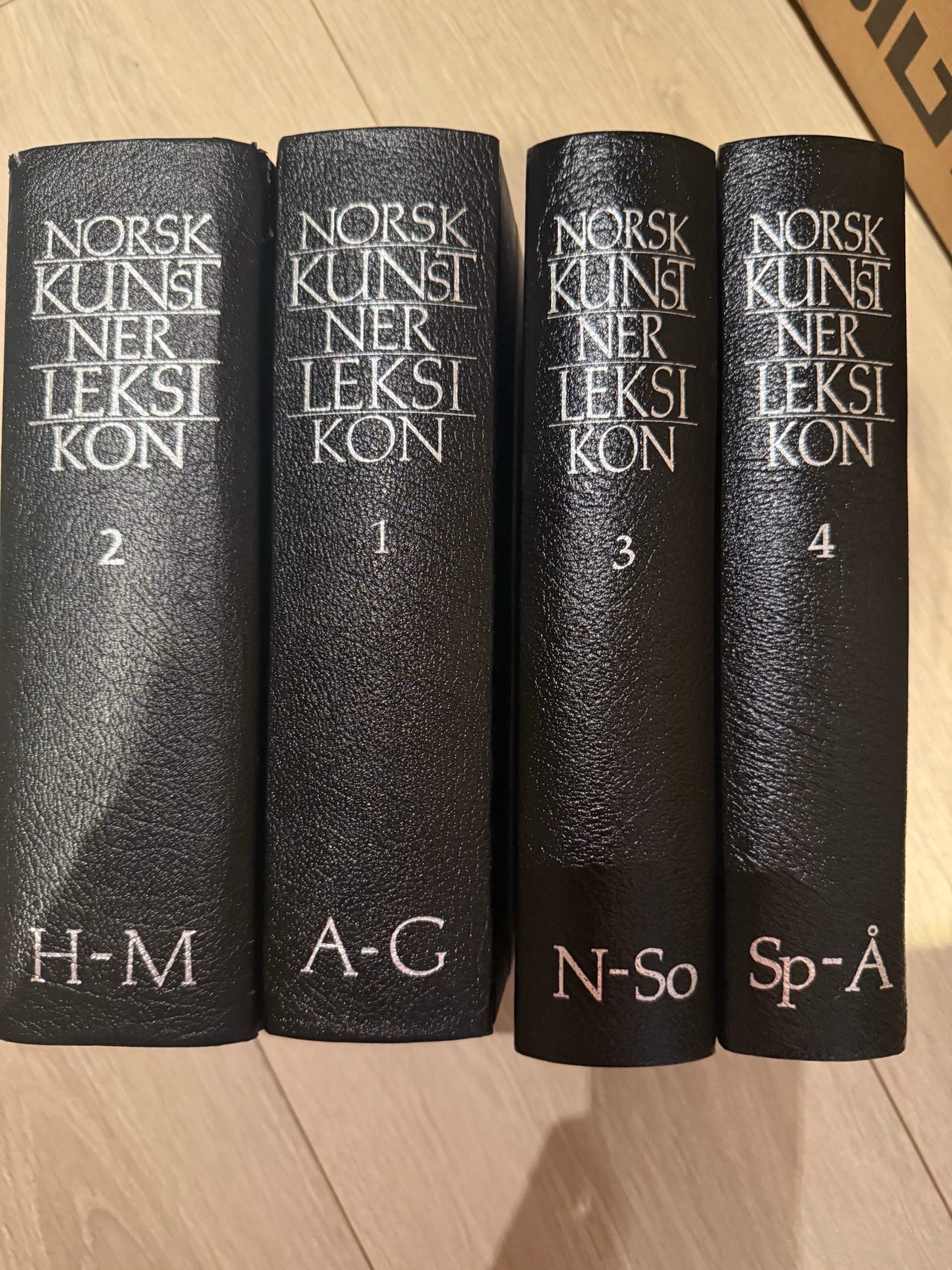 Norsk Kunstnerleksikon bind 1–4