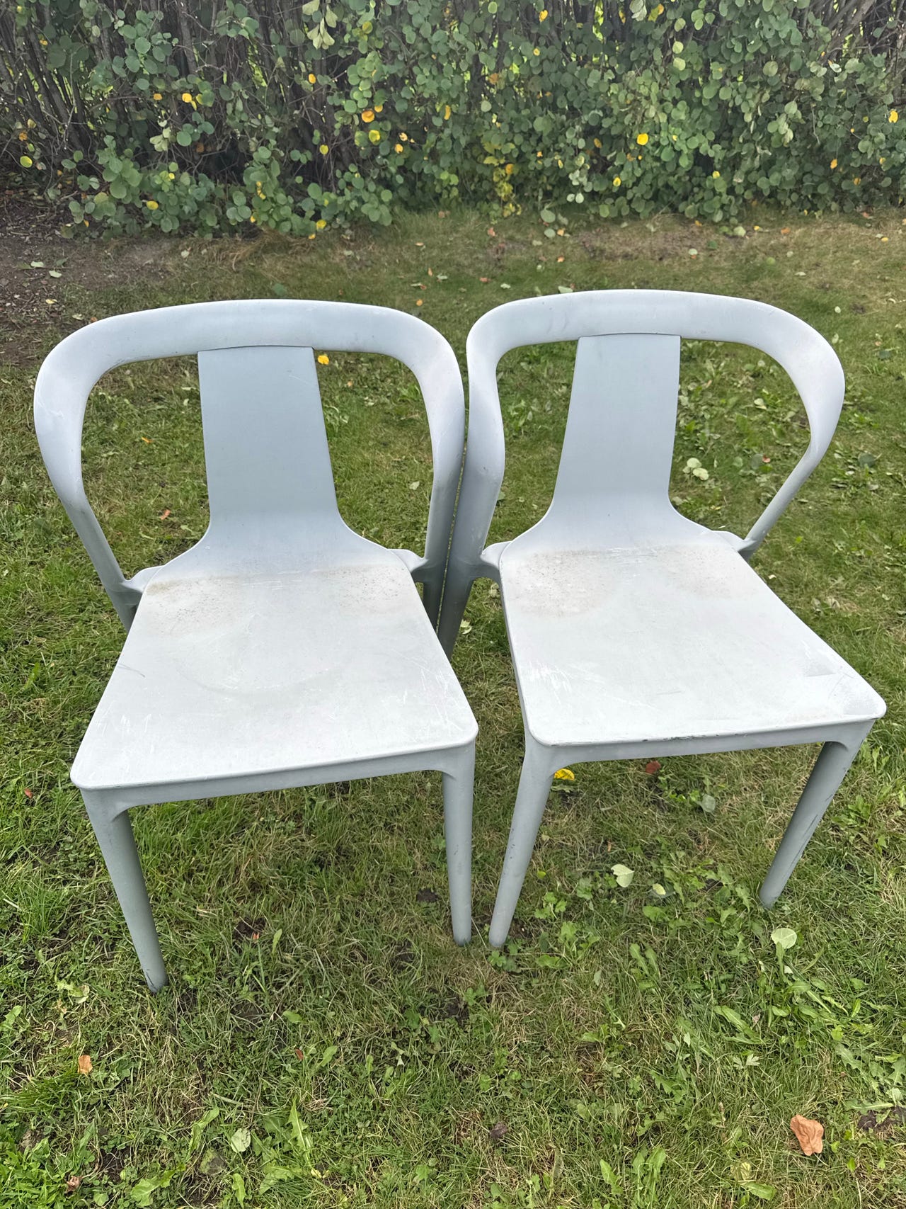 Plaststoler til utebruk