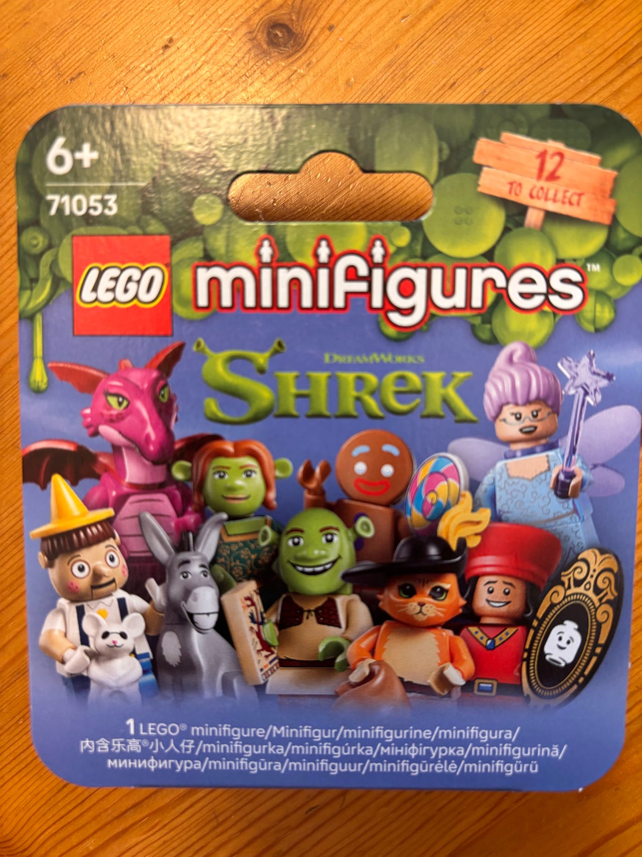 LEGO CMF Shrek - komplett m/12 figurer