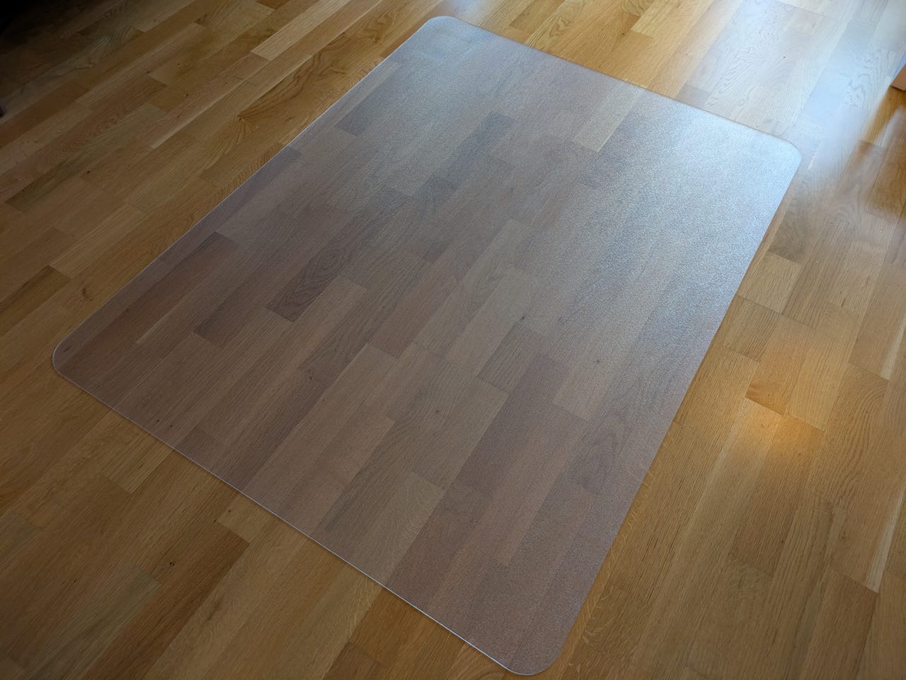 Gulvbeskytter til kontor 120x90cm
