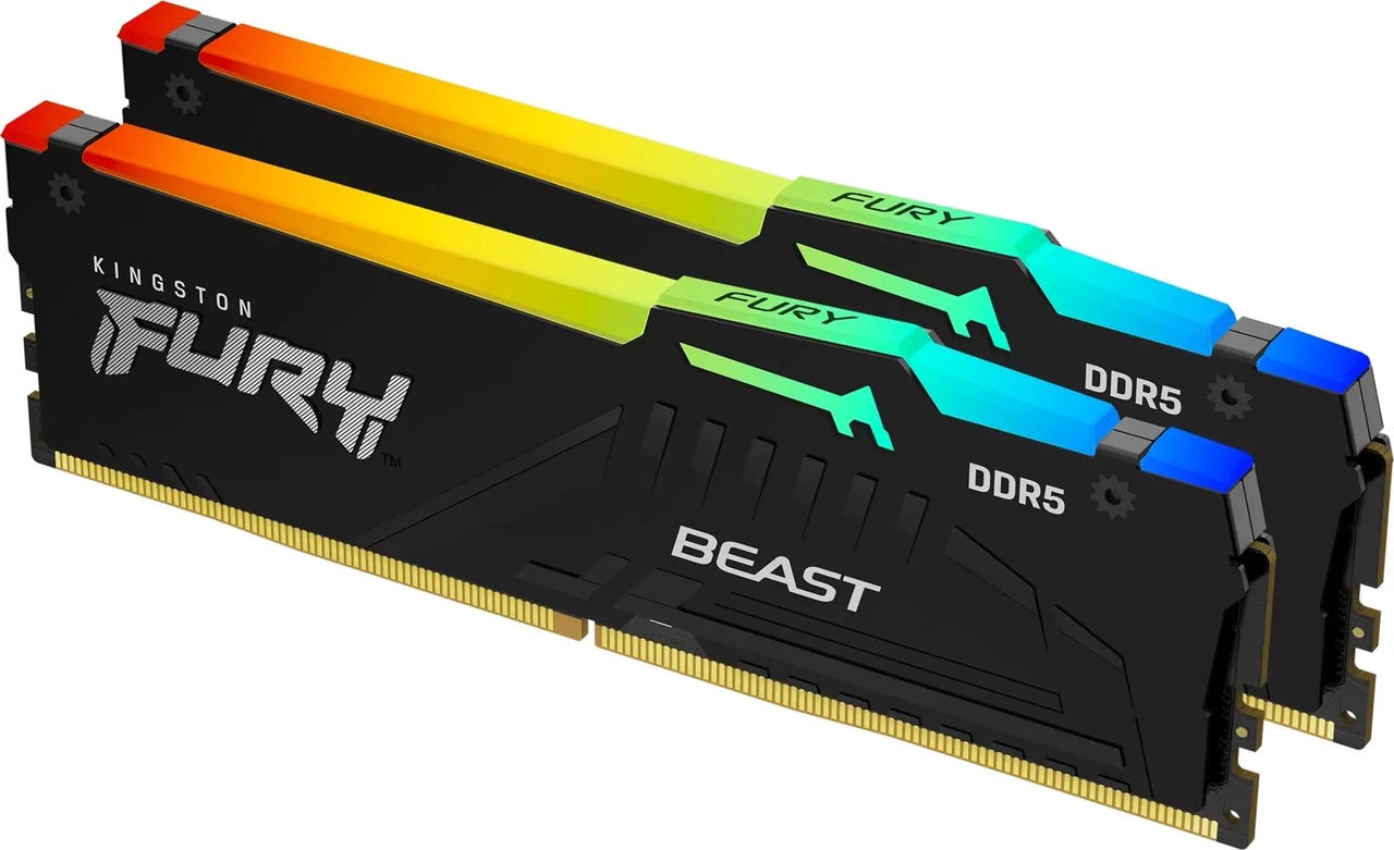 Kingston Fury Beast DDR5 RGB 16GB CL36 (2x8GB) 6000 MT/s