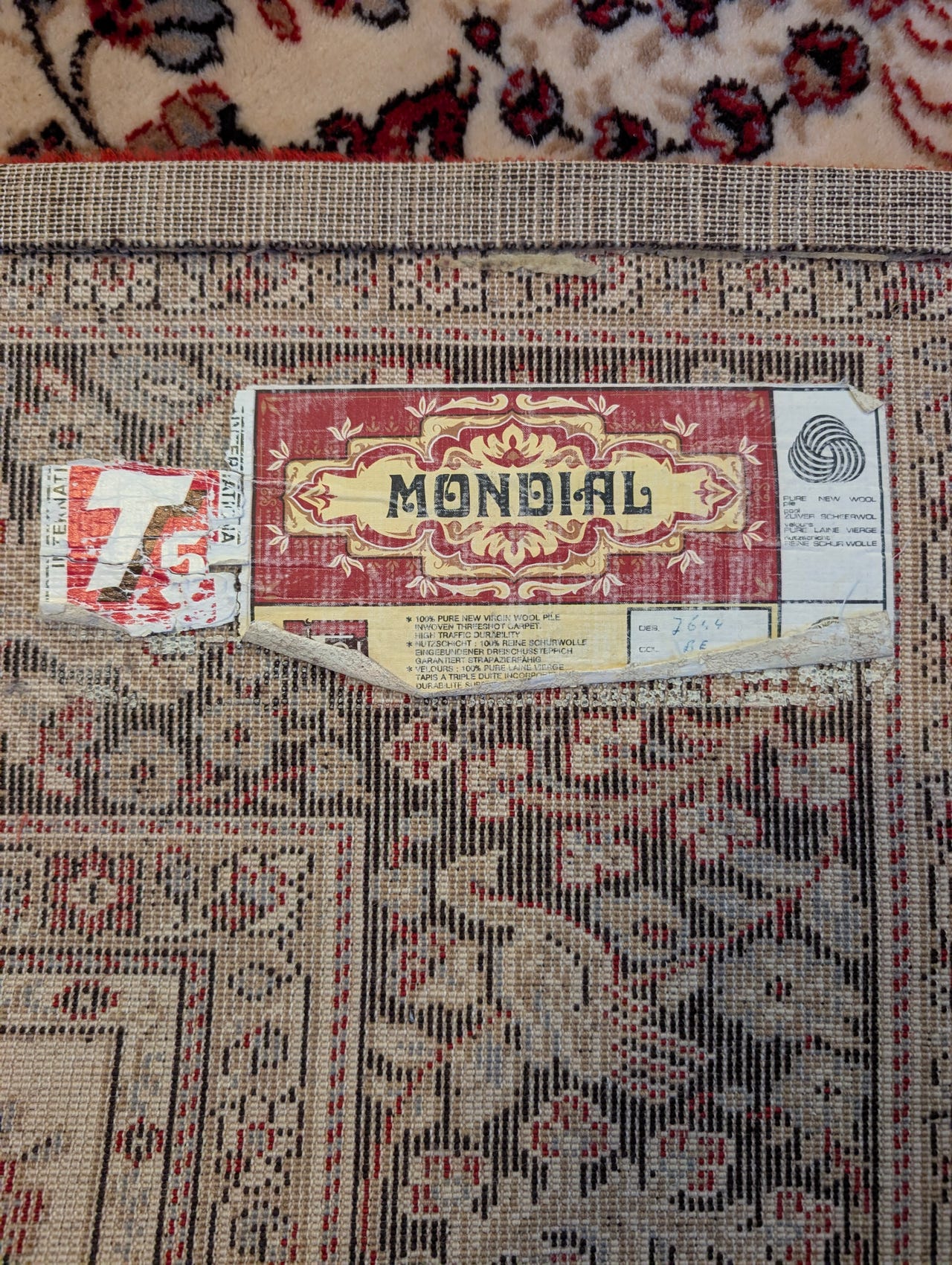 Mondial persisk teppe 170x240