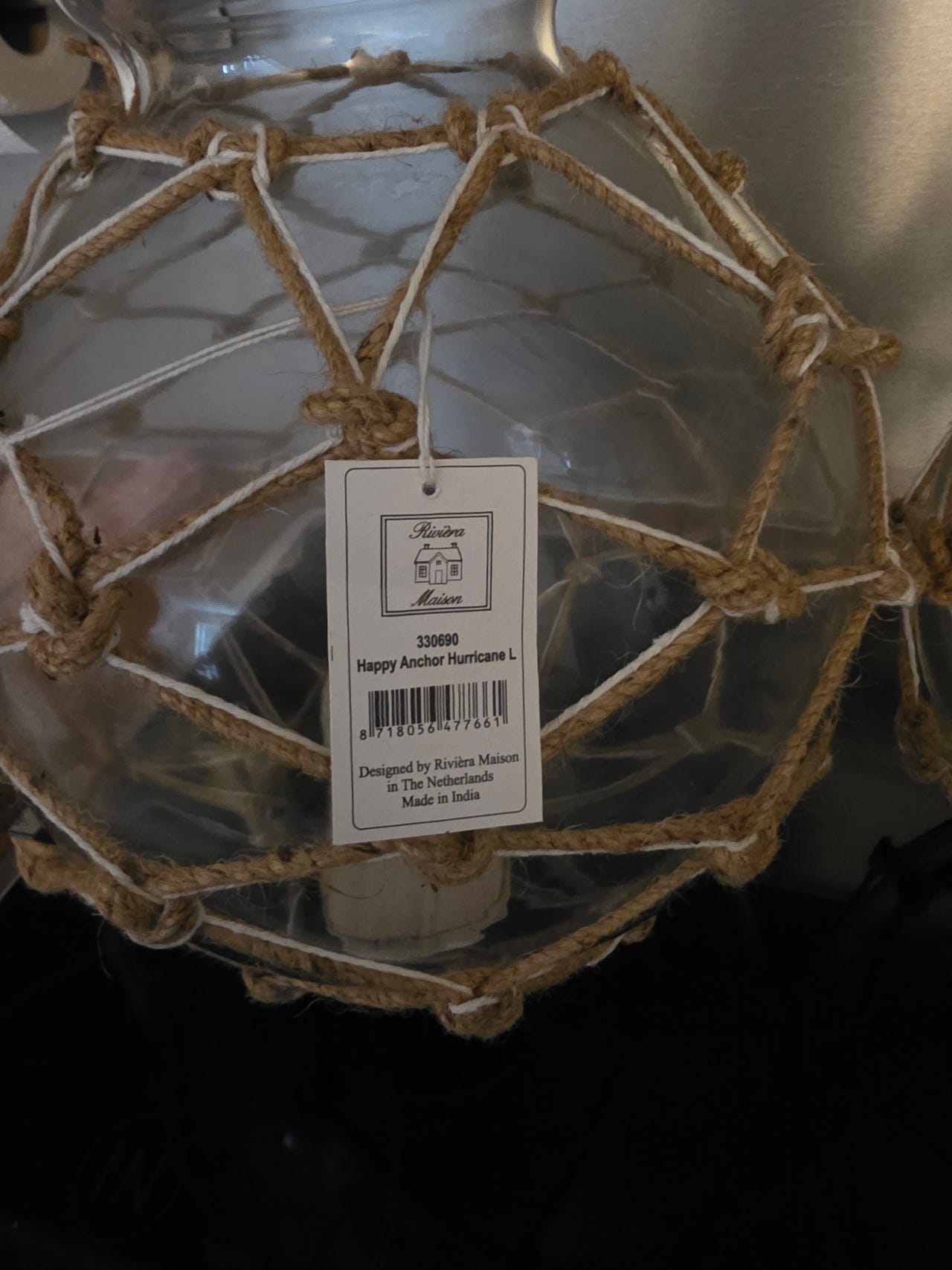 Store maritime lykter fra Riviera Maison.