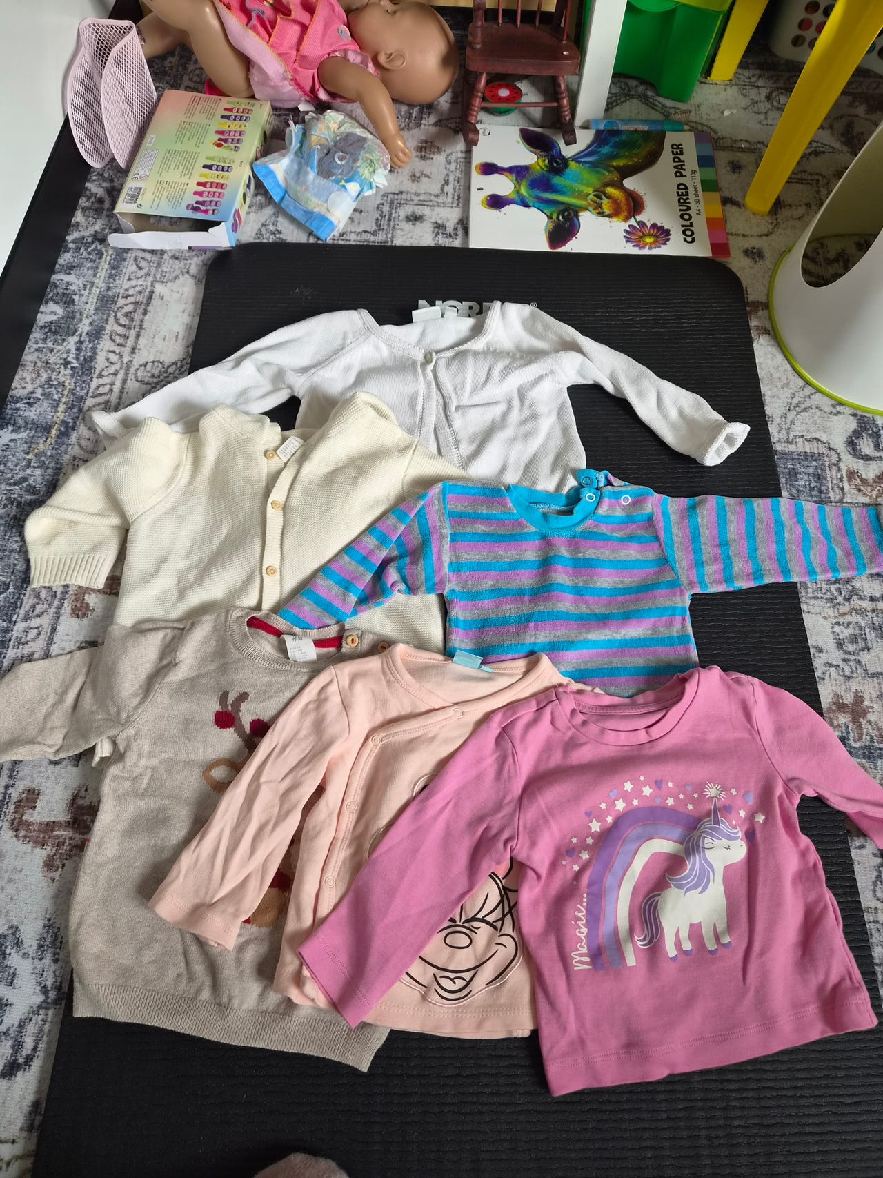 klespakke med 6 gensere 74