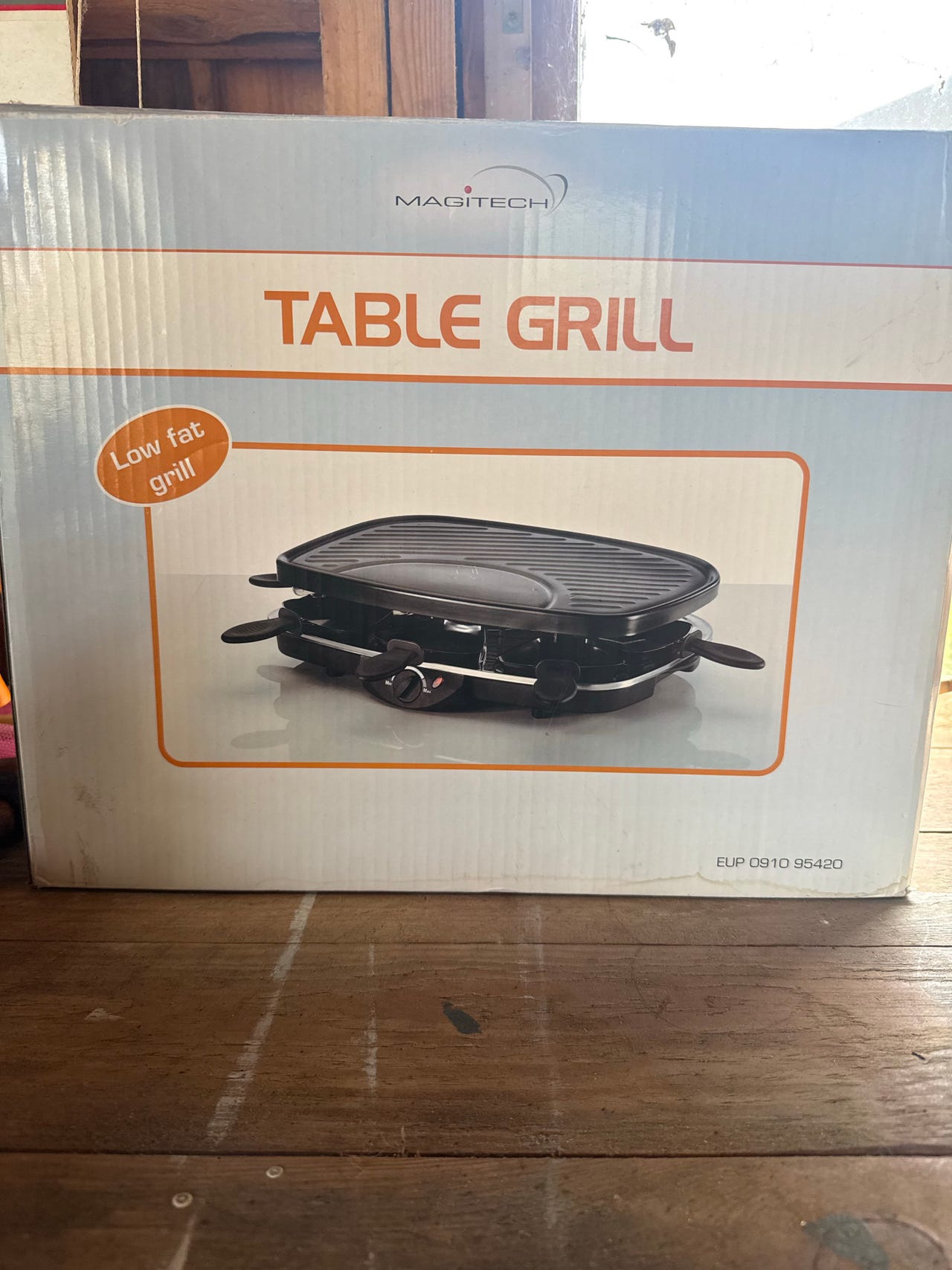 Bord grill elektrisk