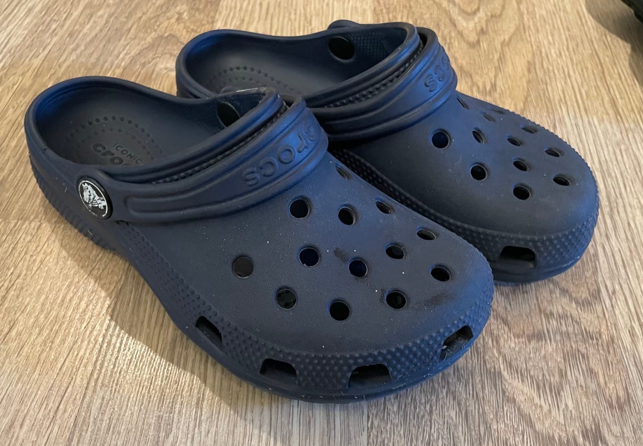 Crocs mørkeblå str. C12 / EU 29-30
