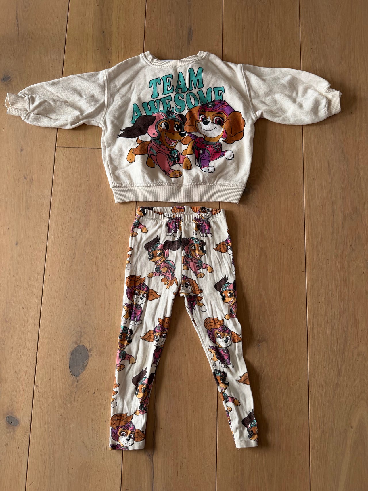 Zara Paw Patrol sett genser og bukser str 98