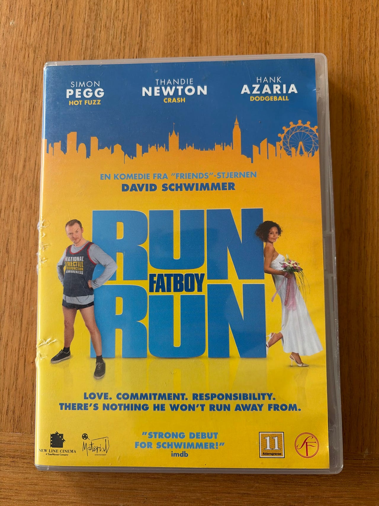Run Fatboy Run DVD film