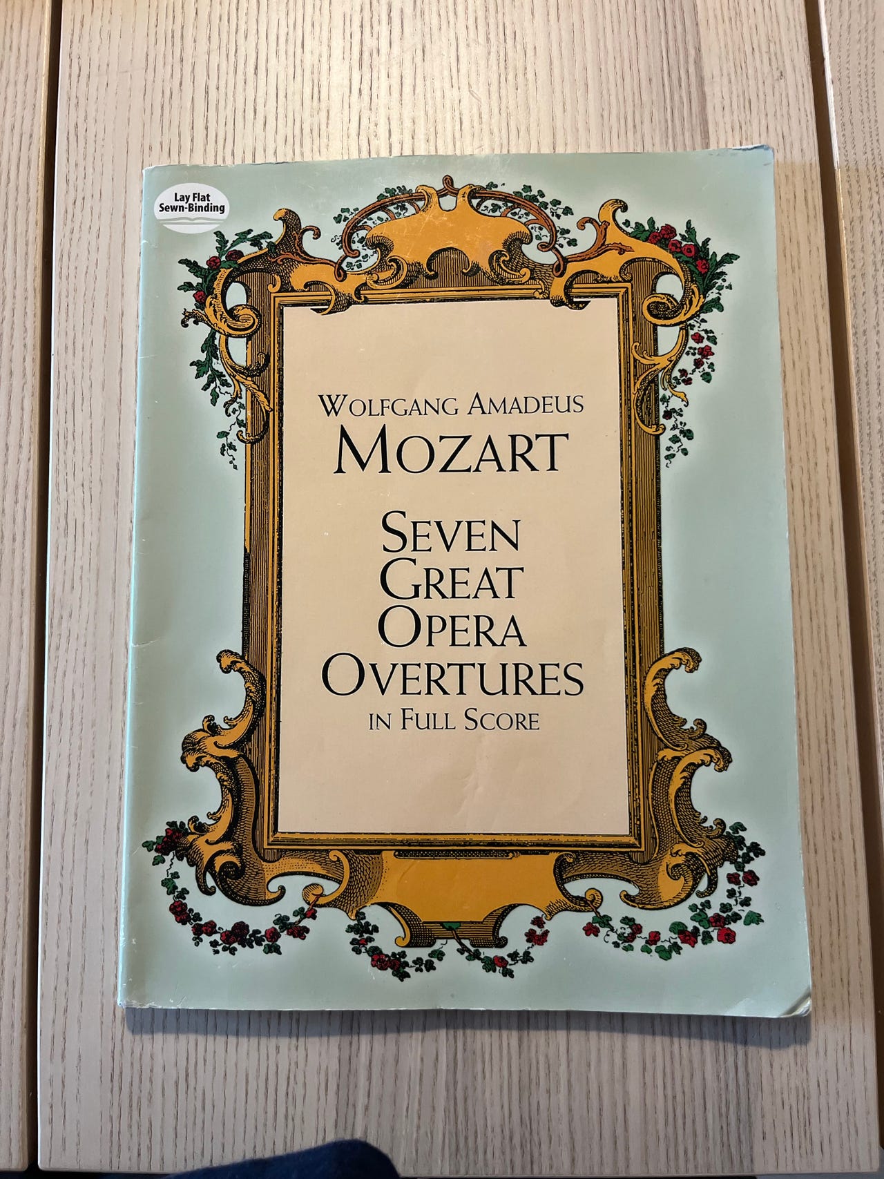 Wolfgang Amadeus Mozart – Seven Great Opera Overtures (partitur