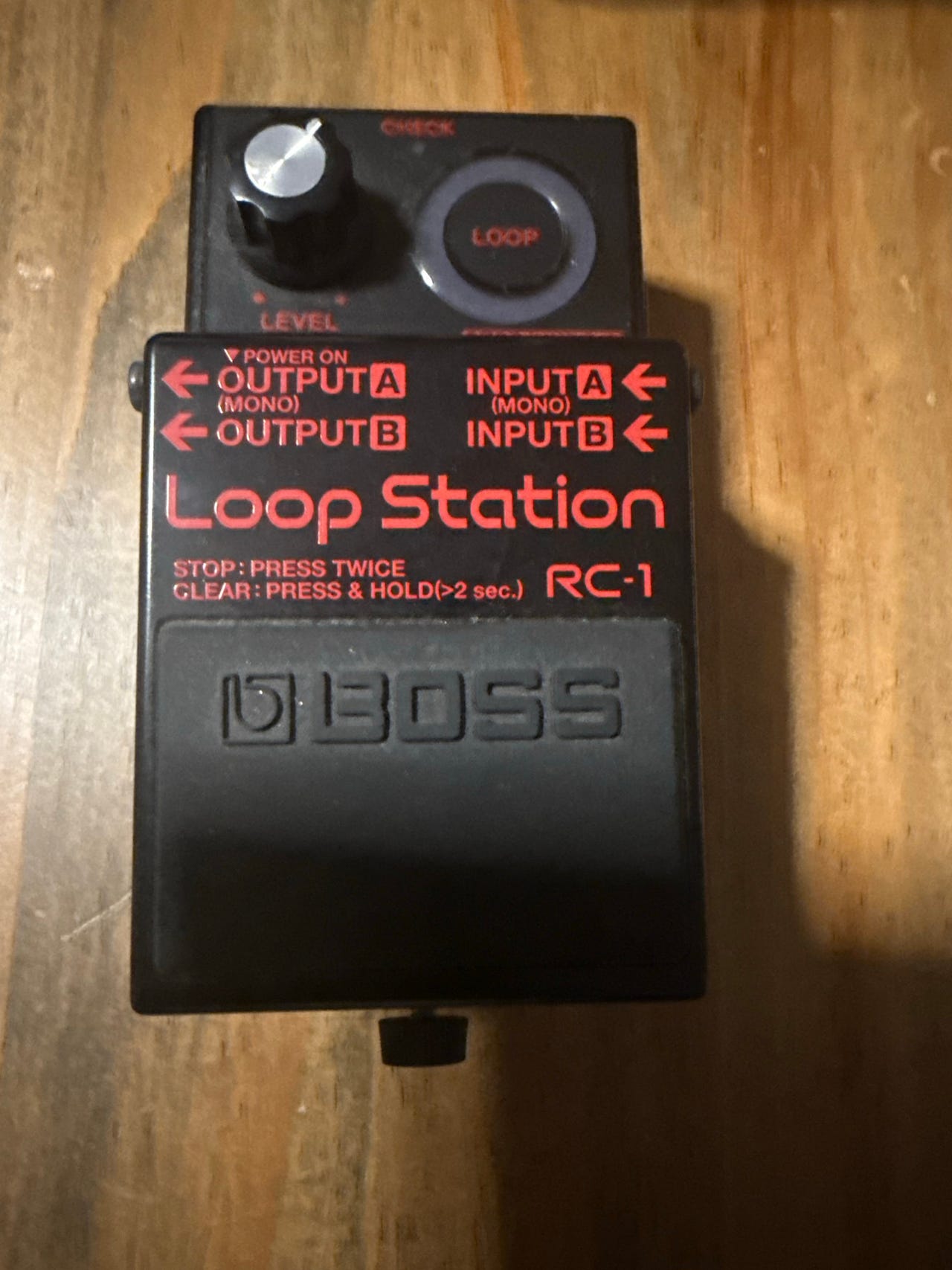 Boss RC-1 BK Loop Station gitarpedal | FINN-torget