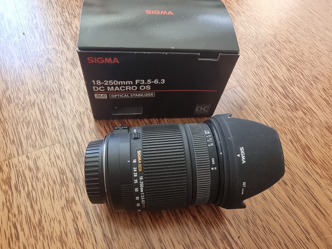 Sigma 18-250mm f/3.5-6.3 DC MAKRO OS passer Cannon | FINN-torget