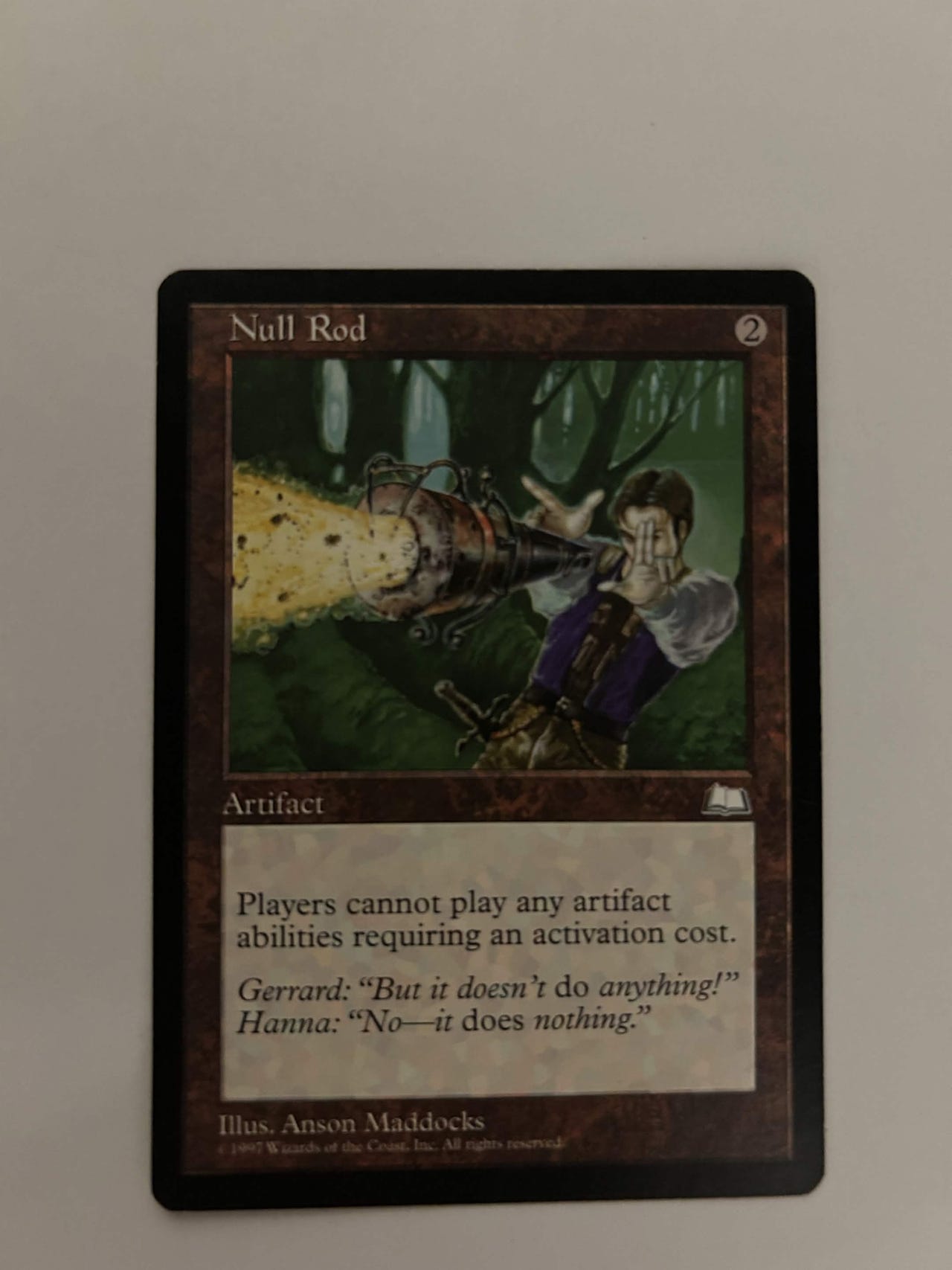 Null Rod Weatherlight - Magic: The Gathering | FINN-torget