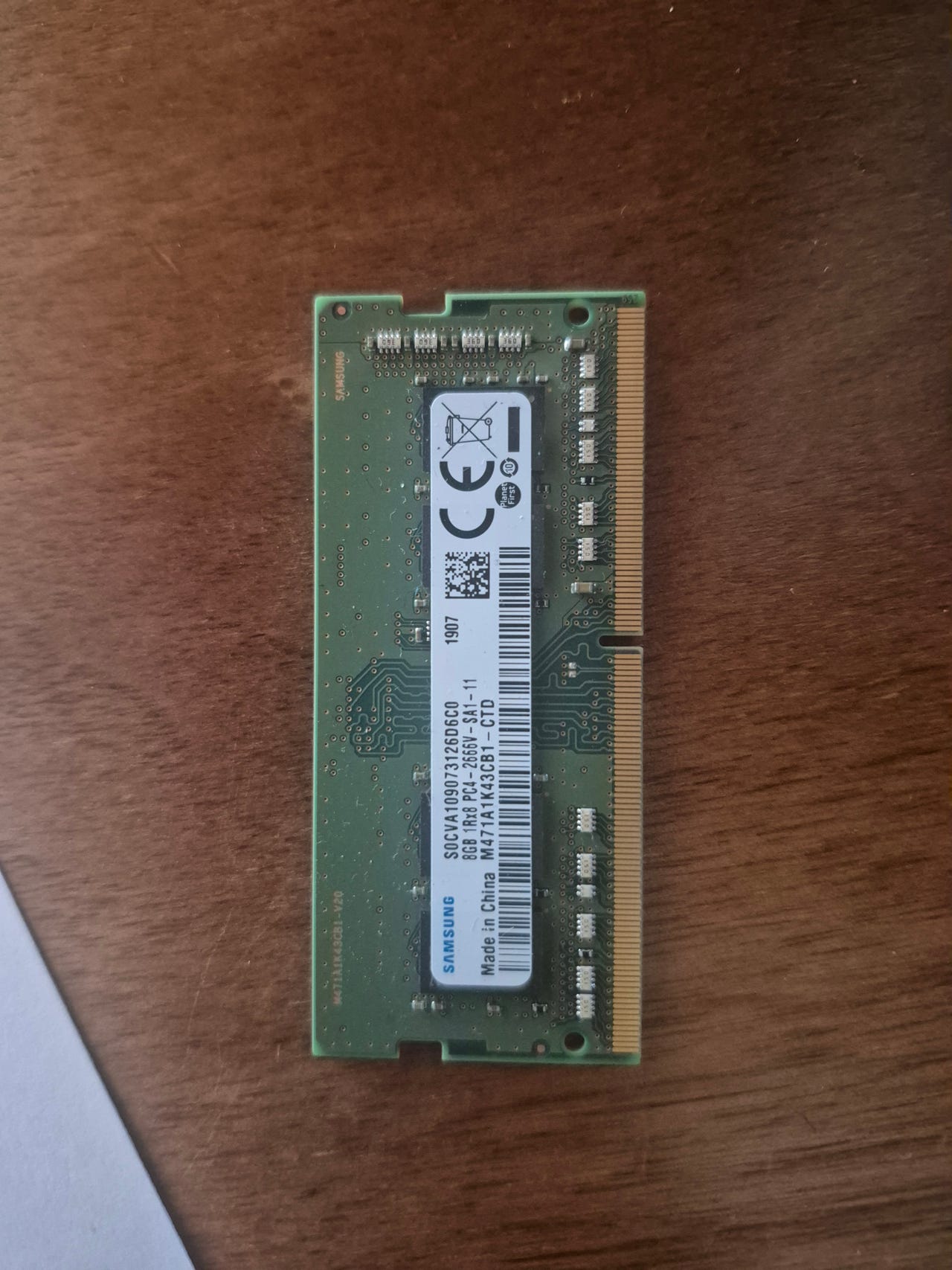 1 x 8GB DDR4 | FINN-torget
