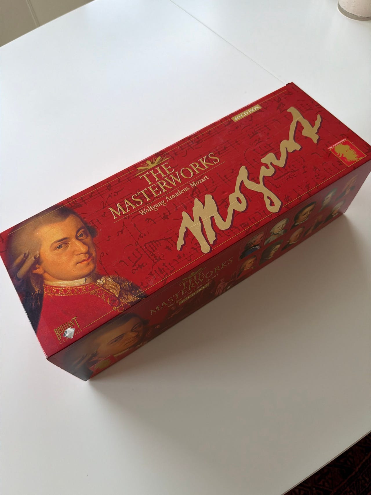 Mozart The Masterworks 40 CD bokssett klassisk musikk | FINN-torget