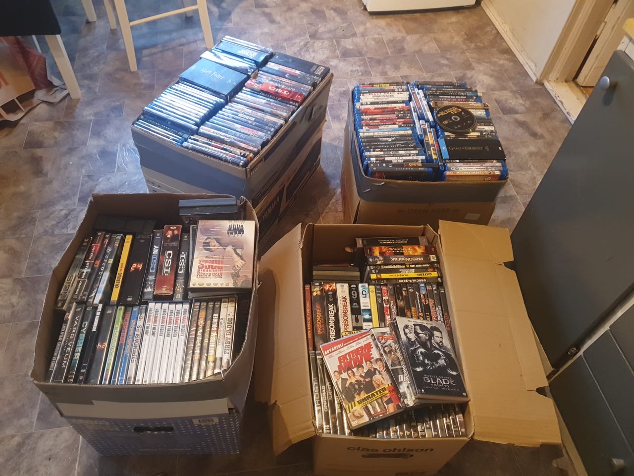 Stor samling DVD og Blu-ray filmer og serier | FINN-torget