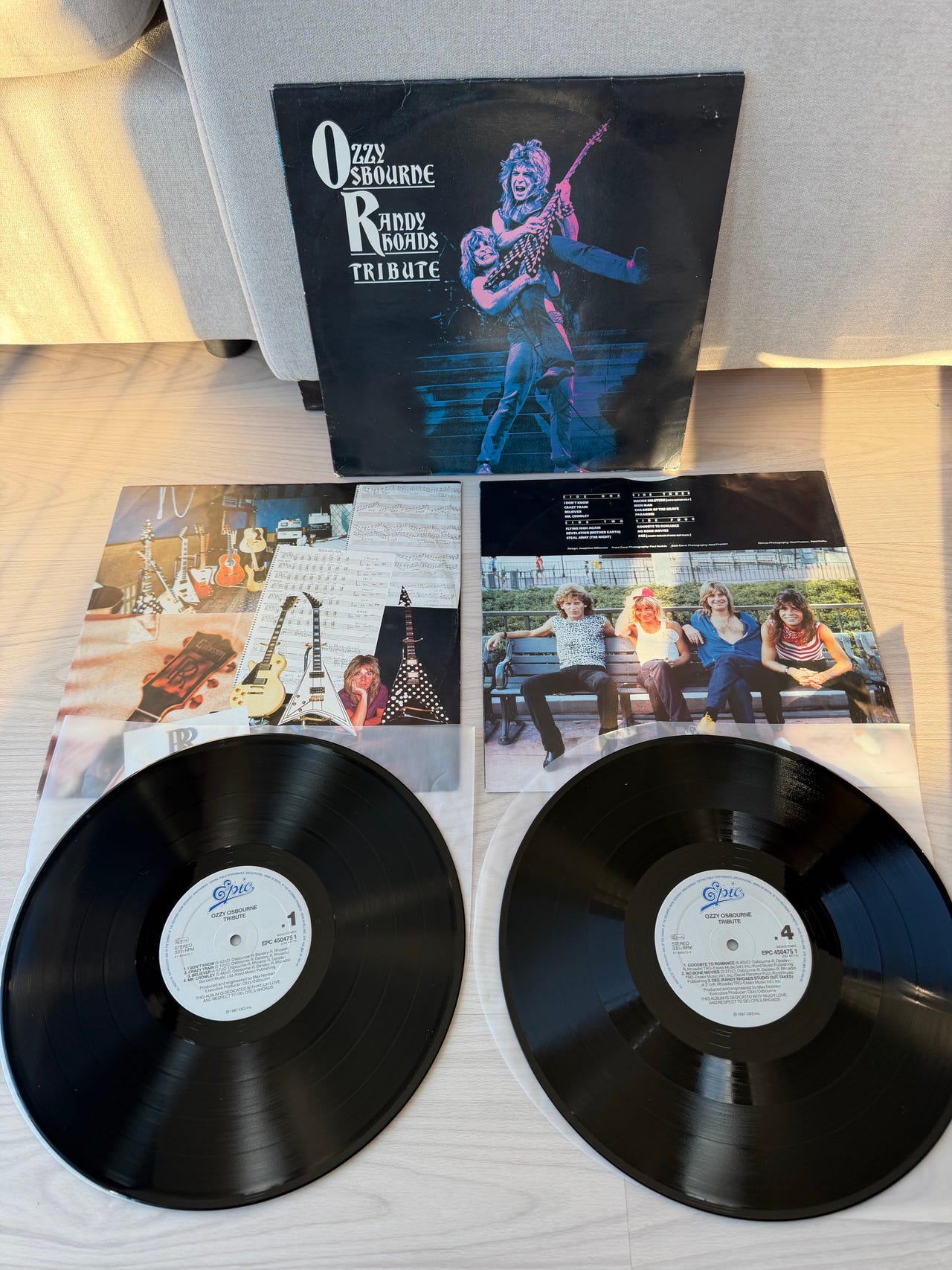 Ozzy Osbourne Randy Rhoads Tribute 2LP EU 1 Press | FINN-torget