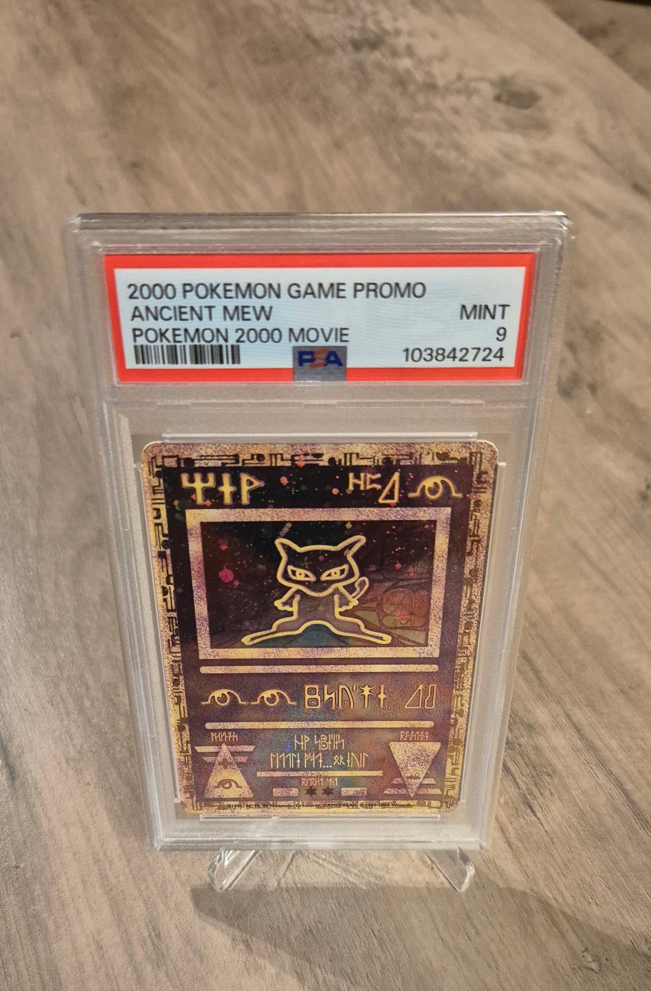 Pokemon Ancient Mew promokort 2000 PSA Mint 9 | FINN-torget