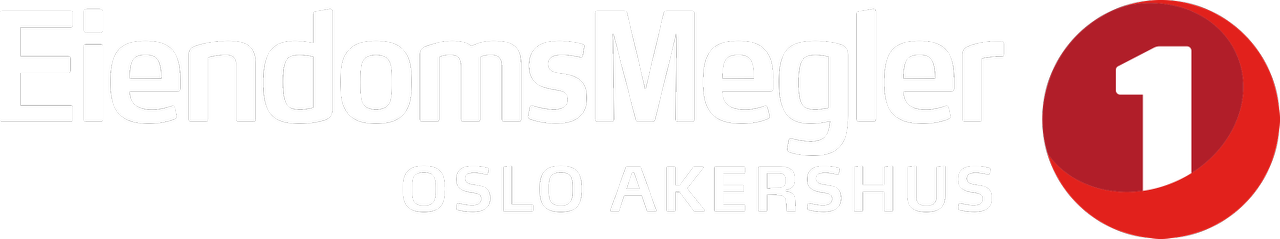 Logo for EiendomsMegler 1 Asker.