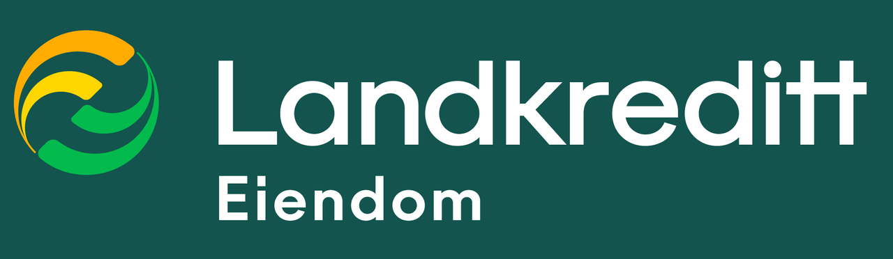 Logo for Landkreditt Eiendom AS.