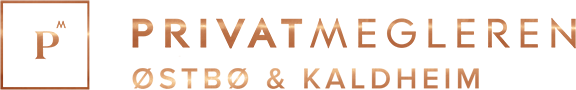 Logo for PrivatMegleren Østbø & Kaldheim.