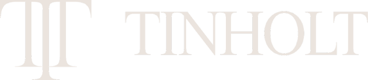 Logo for Tinholt eiendomsmegling .