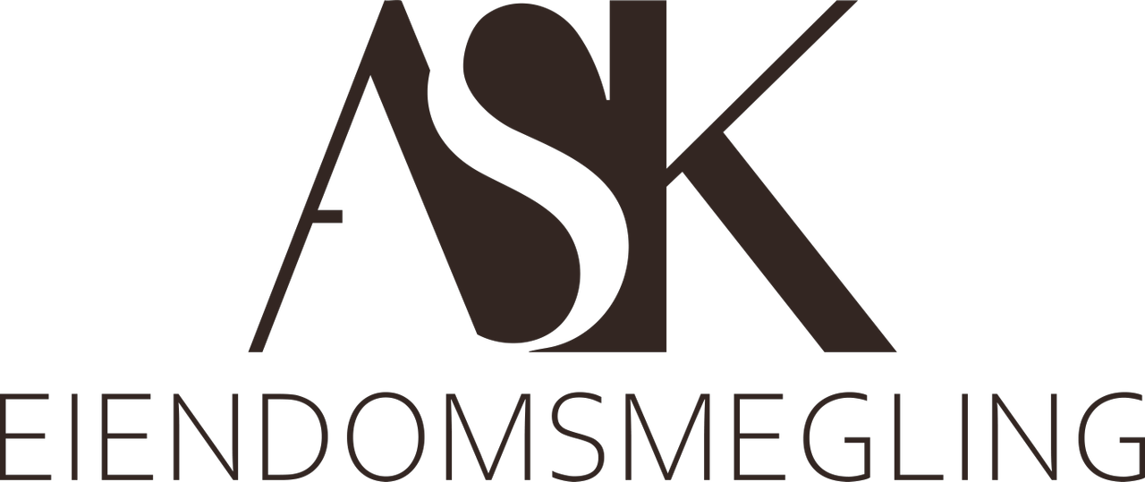 Logo for ASK Eiendomsmegling Bergen.