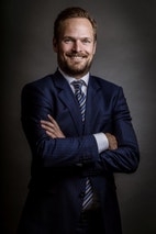 Bilde av megler Lars-Erik Lindgreen