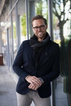 Bilde av megler Fredrik O. Haanes