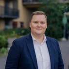 Bilde av megler Fredrik Campbell Pedersen