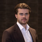 Bilde av megler Edvard Nyberg