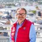 Bilde av megler Leif Christian de Presno