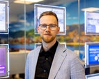 Bilde av megler Sander Kristiansen Meisfjord