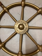 Ships ratt. Brass Ship's Wheel “John Hastie & Co., Ltd