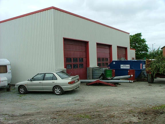 Garasje bakside Galleribilde