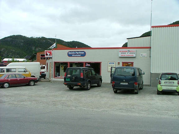 Inngangsparti Galleribilde