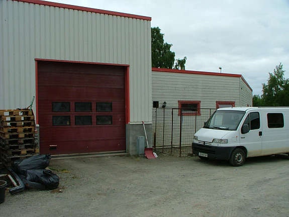 Garasje bakside Galleribilde