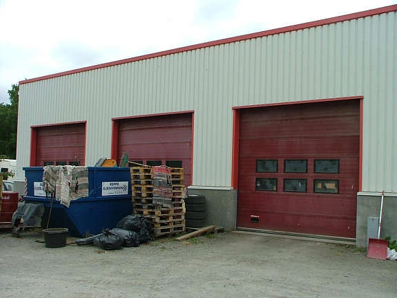 Garasje bakside Galleribilde